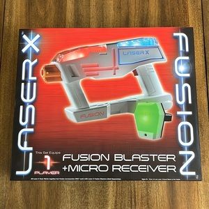 Laser X Fusion Blaster + Micro Receiver - New In Box